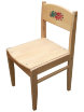Растущий стул детский "Кроха" с рисунком на спинке, арт. 79210000000 фото 1 — Samovars.ru