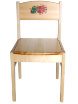 Растущий стул детский "Кроха" с рисунком на спинке, арт. 79210000000 фото 3 — Samovars.ru